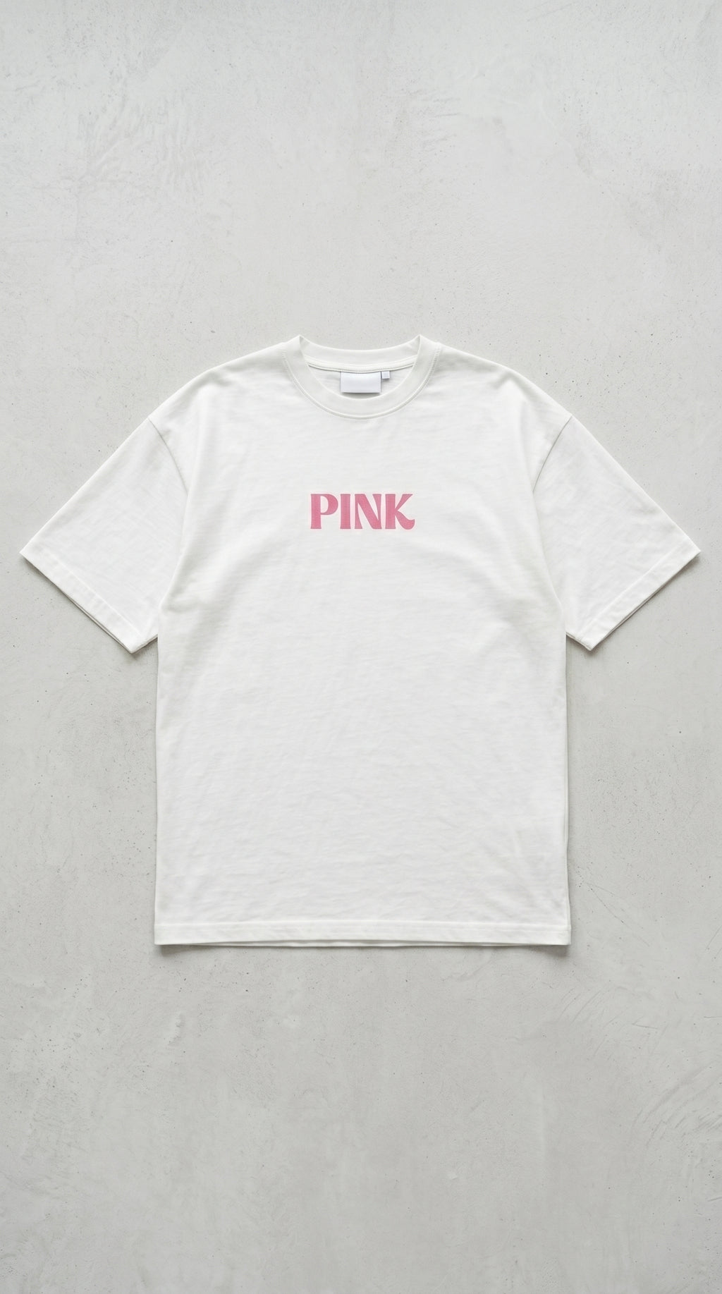 T-Shirt Oversize Pink Panther — Édition Bubble Tea