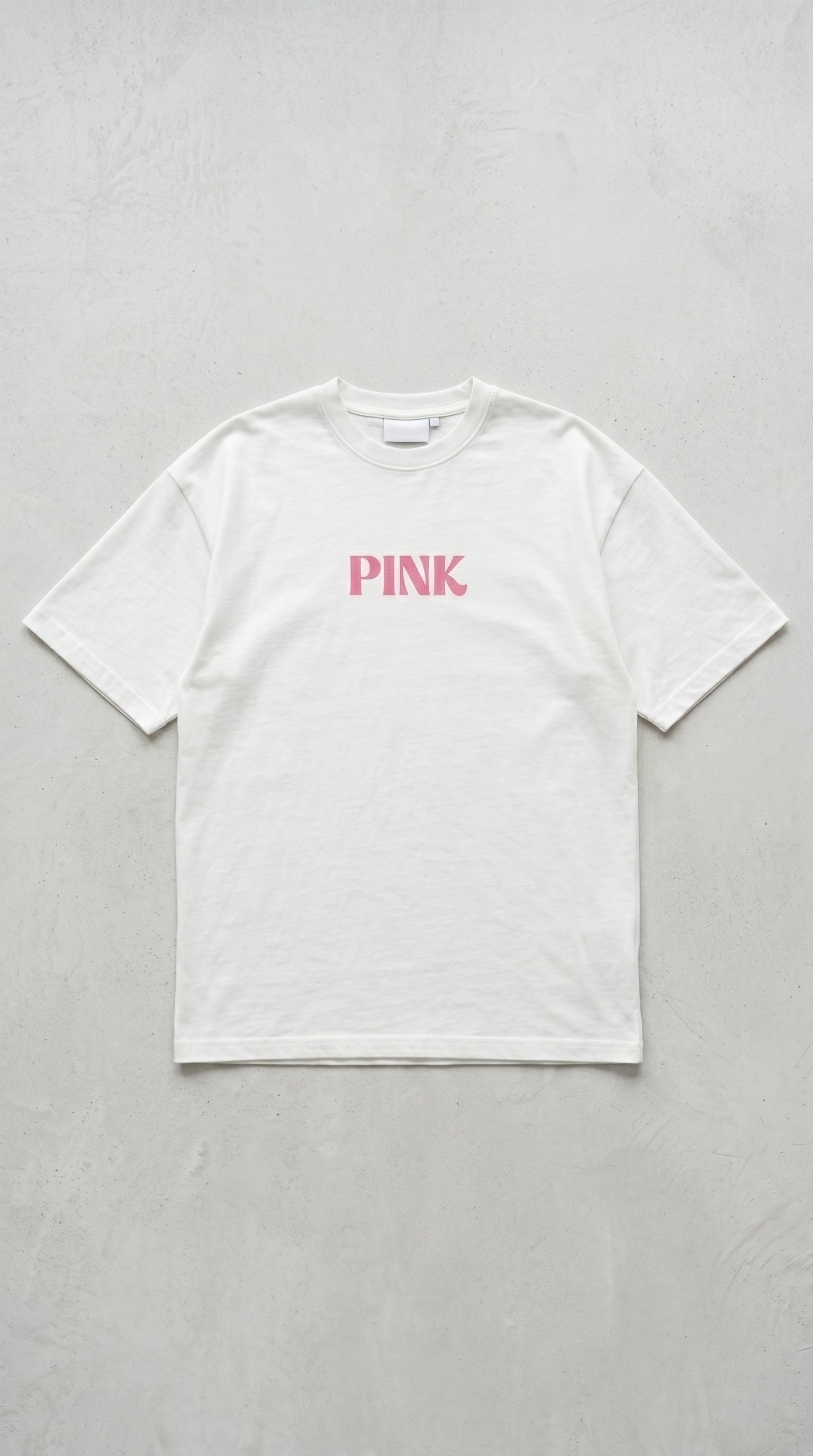 T-Shirt Oversize Pink Panther — Édition Bubble Tea